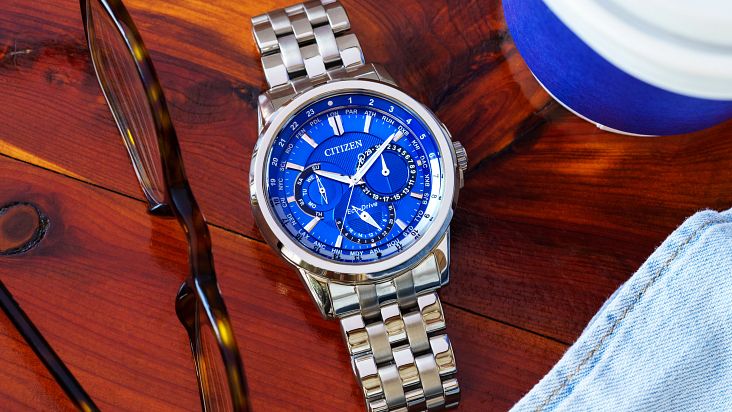 Calendrier Men s Eco Drive BU2021 51L Water Resistant Watch